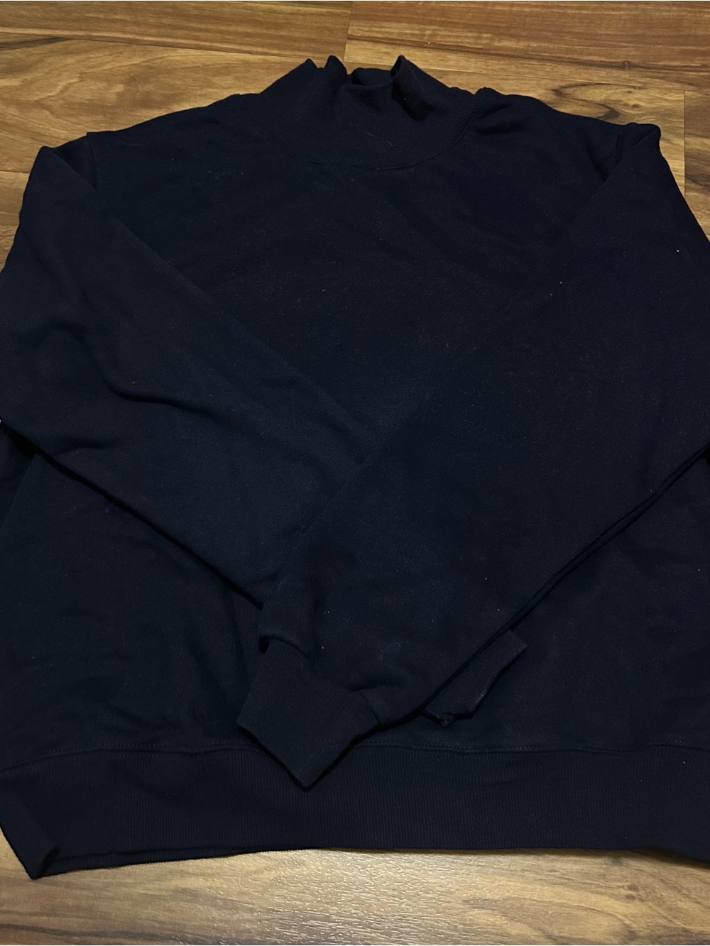 Parke Navy Turtleneck